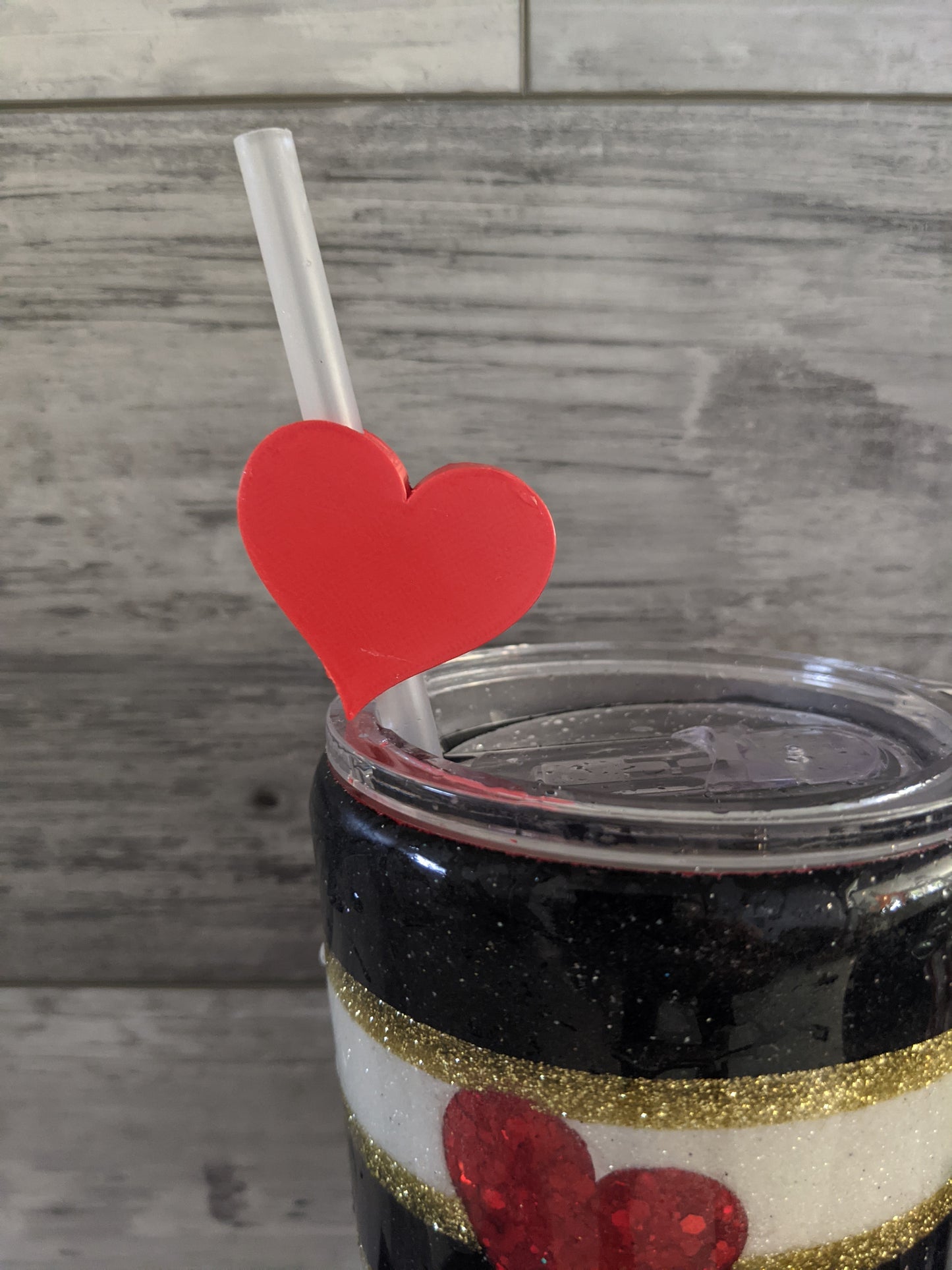 Heart Straw Topper